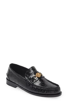 Versace Medusa '95 Loafer 1B00V-Black-Versace Gold at Nordstrom