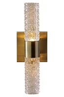 ADESSO LIGHTING Harriet LED Wall Lamp in Antique Brass at Nordstrom