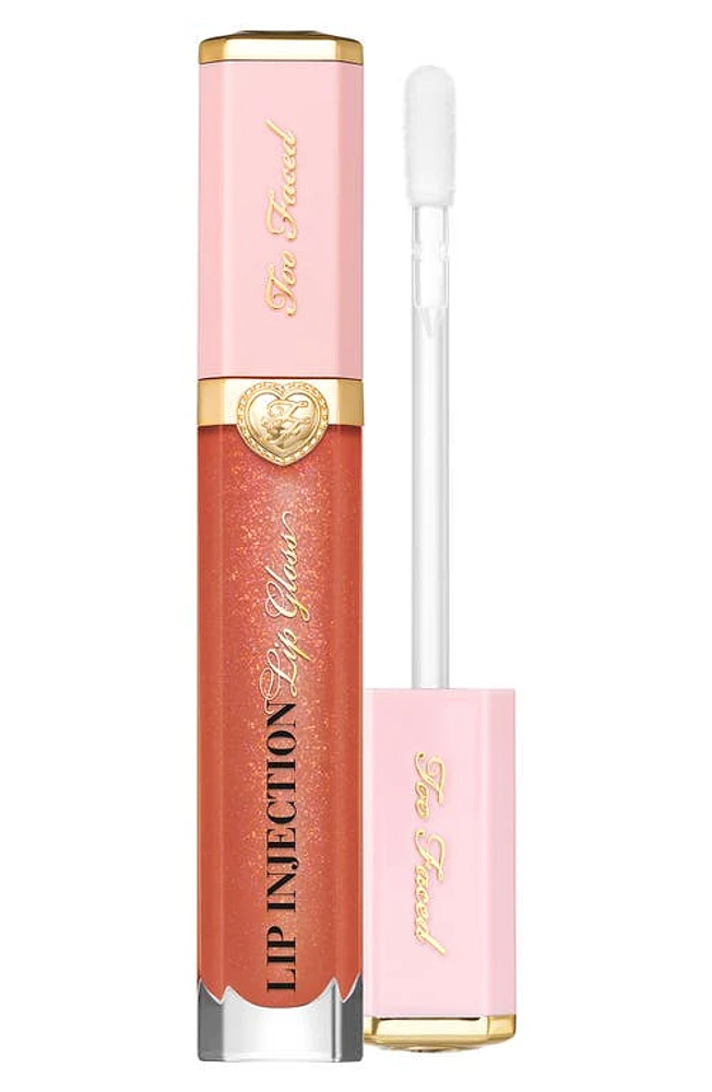 Too Faced Lip Injection Power Plumping Lip Gloss in The Bigger The Hoops at Nordstrom