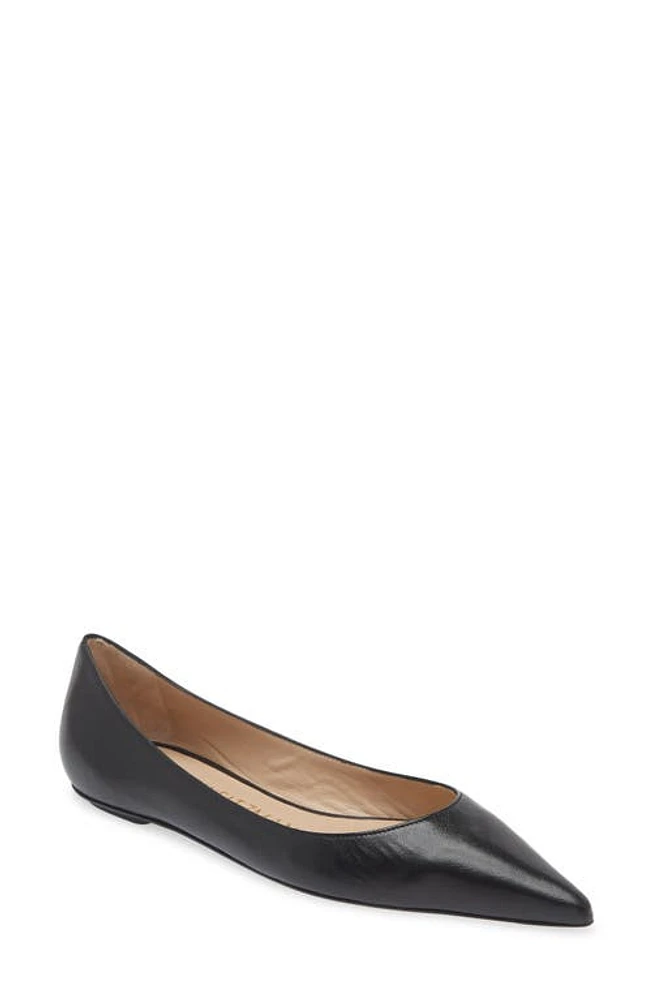 Stuart Weitzman Emilia Pointed Toe Flat at Nordstrom