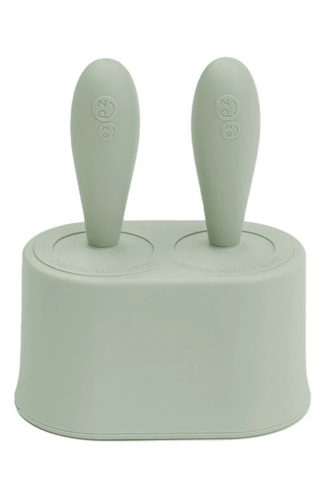 ezpz Tiny Pops Silicone Ice Pop Molds in Sage at Nordstrom