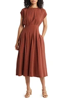 Nordstrom Pleated A-Line Dress at Nordstrom,