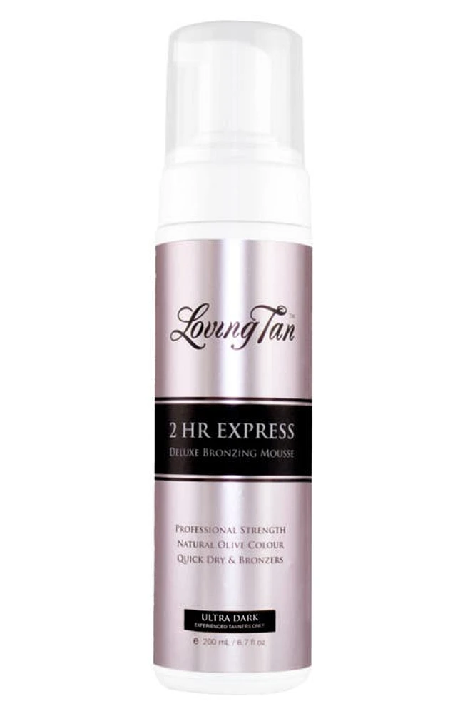 Loving Tan 2 Hour Express Deluxe Bronzing Mousse in Ultra Dark at Nordstrom