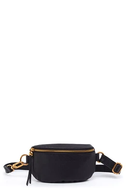 HOBO Fern Leather Belt Bag in Black at Nordstrom