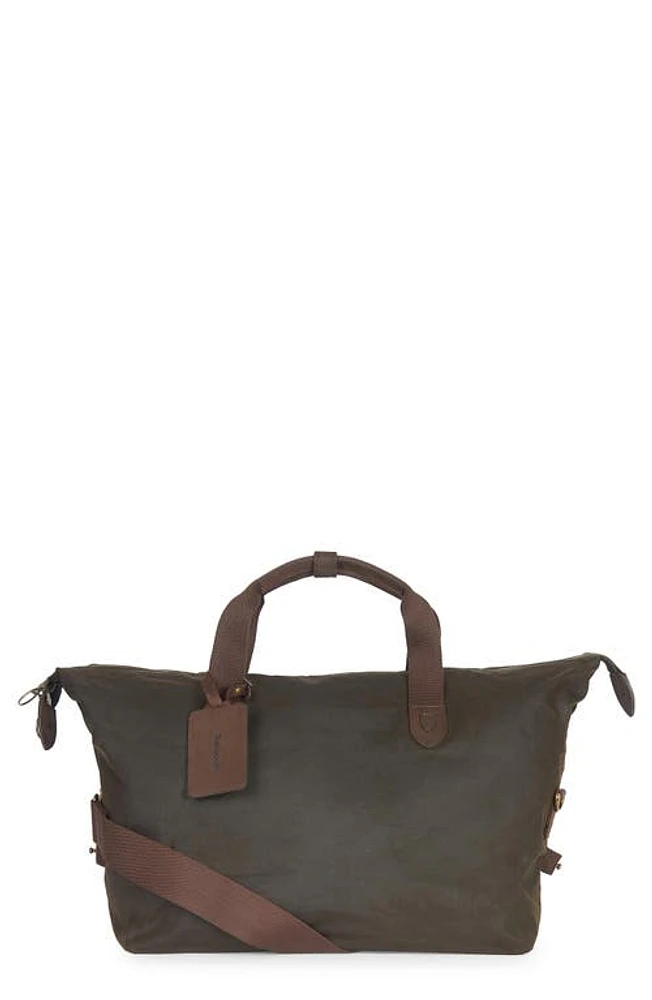 Barbour Islington Holdall Bag in Olive at Nordstrom