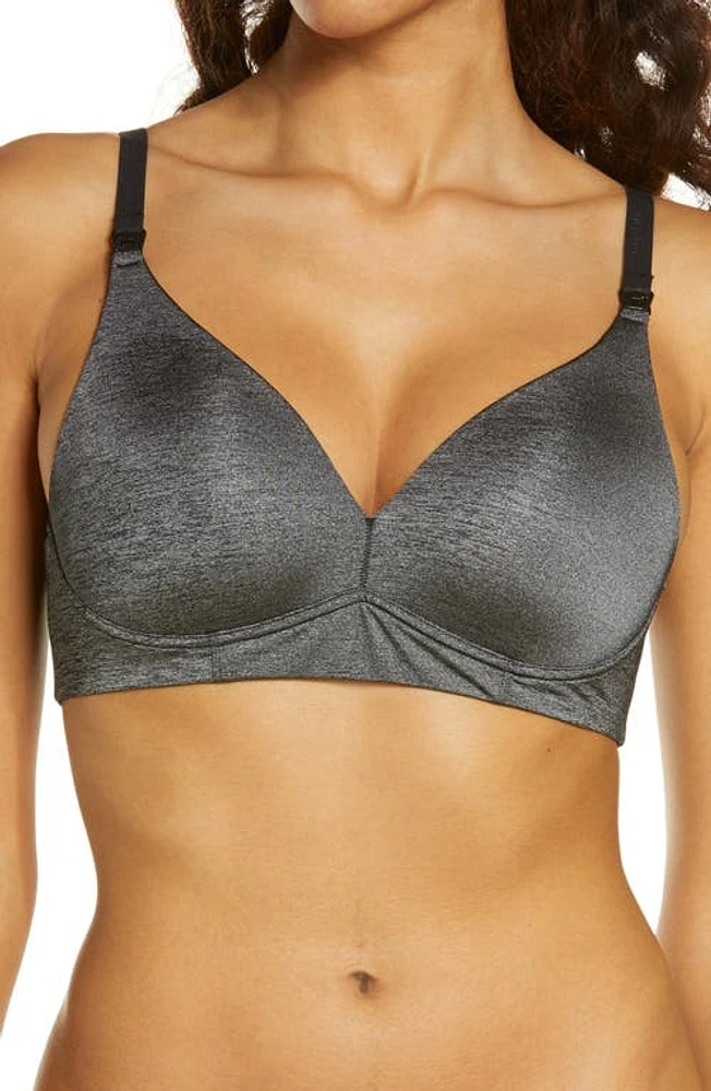 Belabumbum Haylie Wireless Nursing Bra Black at Nordstrom,