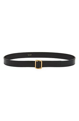 The Row Jin Leather Belt in Black Ang Bag at Nordstrom