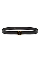 The Row Jin Leather Belt in Black Ang Bag at Nordstrom