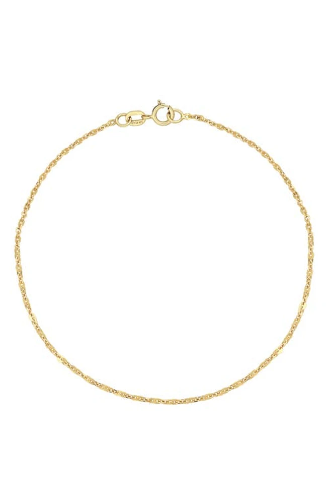 Bony Levy 14K Gold Chain Bracelet Yellow at Nordstrom,