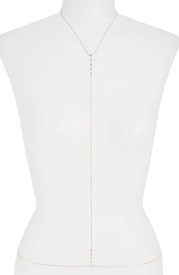 SHYMI Cubic Zirconia Body Chain in Gold at Nordstrom