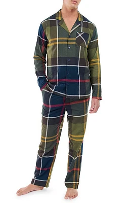 Barbour Large Scale Laith Pajama Set Classic Tartan at