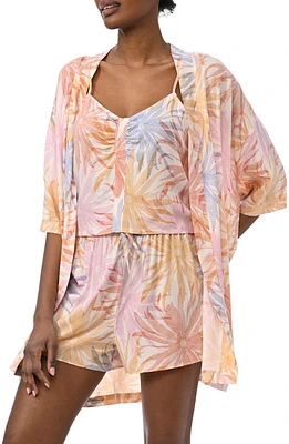 Splendid Floral Short Pajamas & Robe Set at Nordstrom,