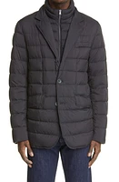 Herno La Giacca Water Resistant Down Blazer with Removable Bib at Nordstrom, Us