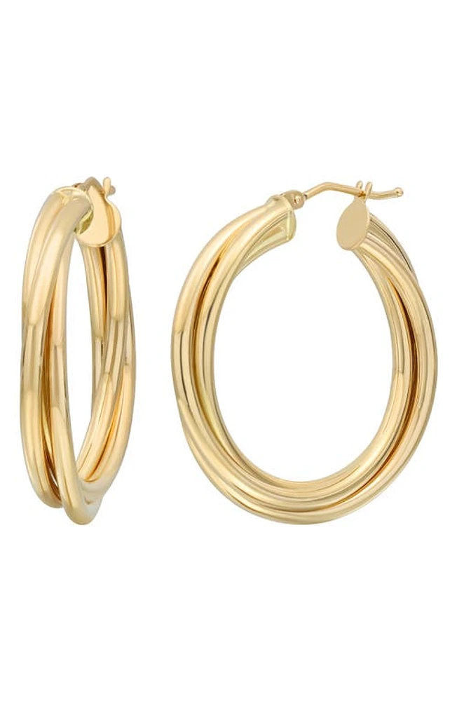 Bony Levy 14K Gold Hoop Earrings in 14K Yellow Gold at Nordstrom