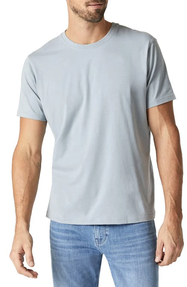 Mavi Jeans Organic Cotton & Modal T-Shirt Aluminum at Nordstrom,