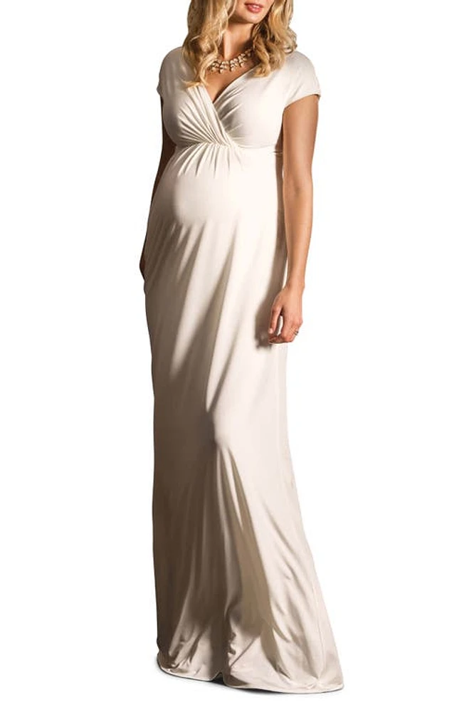 Tiffany Rose Francesca Maternity Gown in Ivory at Nordstrom