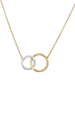 Marco Bicego Jaipur Interlock Pendant Necklace in Yellow Gold at Nordstrom, Size 16.5