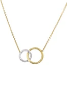 Marco Bicego Jaipur Interlock Pendant Necklace in Yellow Gold at Nordstrom, Size 16.5