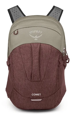 Osprey Comet Backpack in Sawdust Tan/Raisin Red at Nordstrom