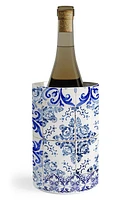 Deny Designs Portuguese Azulejos Wine & Champagne Chiller in Blue at Nordstrom