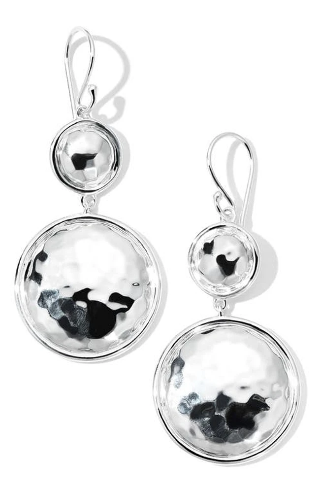 Ippolita Classico Hammered Drop Earrings in Silver at Nordstrom