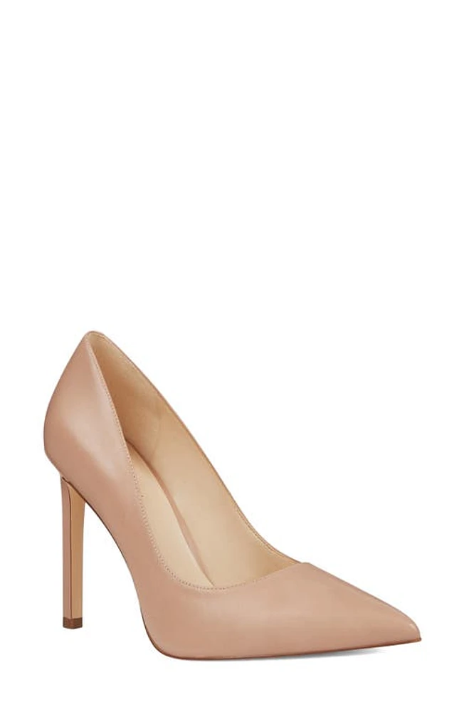 Nine West Tatiana Pointed Toe Pump Natural at Nordstrom,