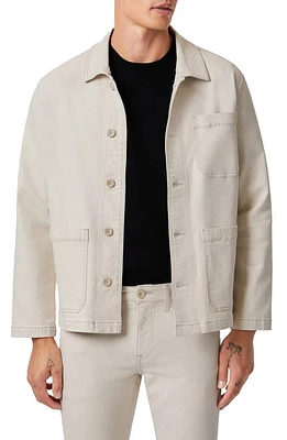 Mavi Jeans Victor Denim Chore Jacket Natural Ecru at Nordstrom,