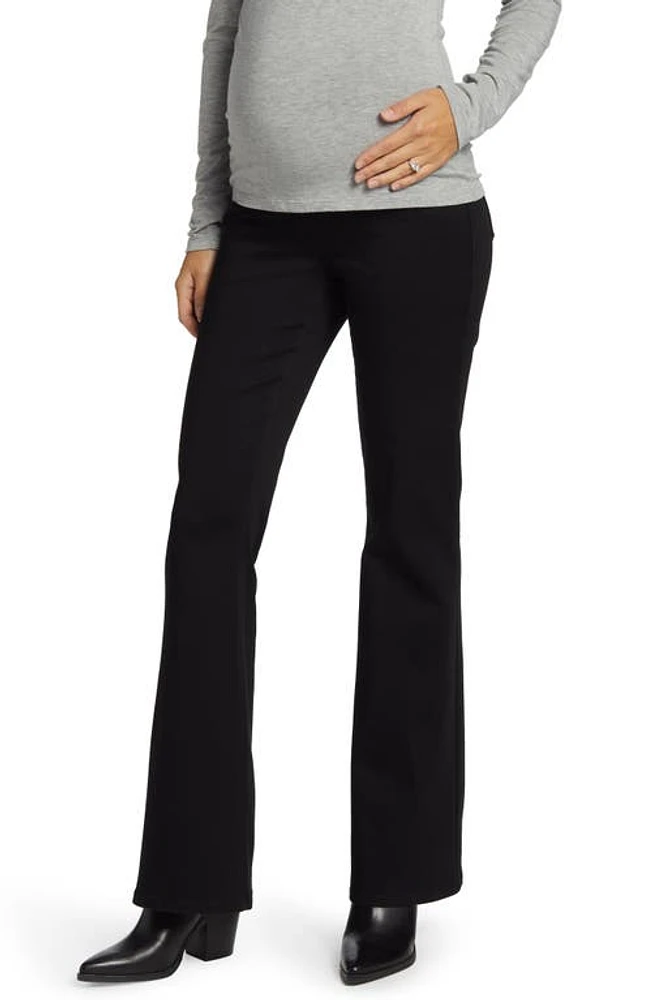 1822 Denim Women's Better Butter Slim Bootcut Maternity Pants Black at Nordstrom,