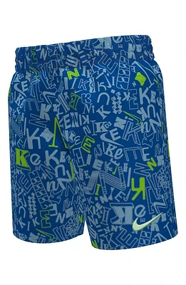 Nike Kids' 5" Volley Swim Trunks Game Royal at