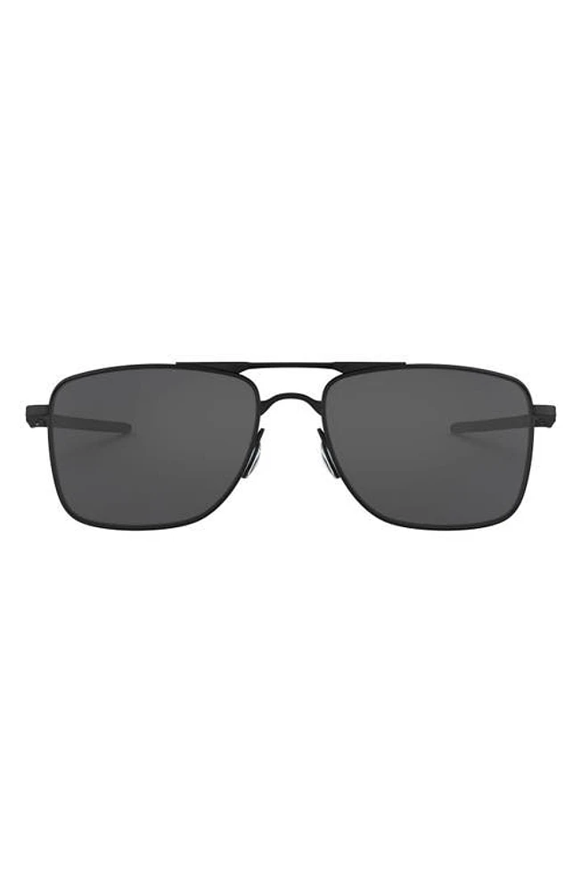 Oakley Gauge 8 62mm Aviator Sunglasses in Black at Nordstrom