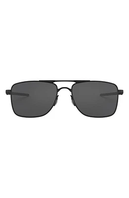 Oakley Gauge 8 62mm Aviator Sunglasses in Black at Nordstrom