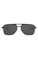 Oakley Gauge 8 62mm Aviator Sunglasses in Black at Nordstrom