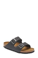 Birkenstock Arizona Slide Sandal Black/Black at Nordstrom,