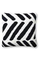 Sunday Citizen Chevron Accent Pillow in Black - Off White at Nordstrom, Size 20X20