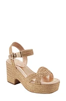 Bandolino Sabinna Platform Sandal Gold at Nordstrom,