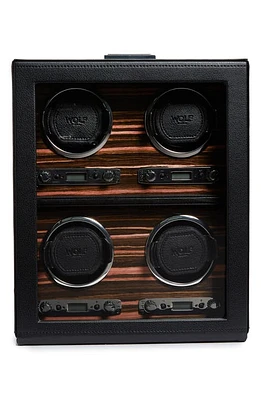 WOLF Roadster -Watch Winder & Case in Black at Nordstrom