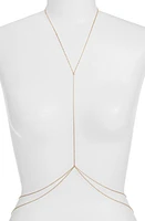 Set & Stones Zeppelin Body Chain in Gold at Nordstrom