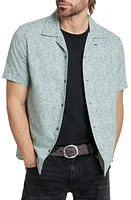 John Varvatos Danny Jungle Print Camp Shirt at Nordstrom,