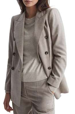 Reiss Hazel Stretch Wool Blazer Oatmeal at Nordstrom, Us