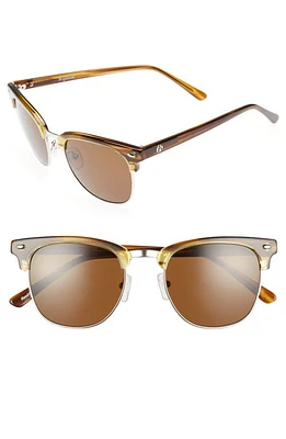 Brightside Copeland 51mm Sunglasses in Amber/Brown at Nordstrom