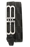 Balenciaga BB Logo Belt Black/Grey at Nordstrom, Eu