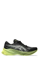 ASICS Novablast 3 Running Shoe in Black/Dried Leaf Green at Nordstrom, Size 13