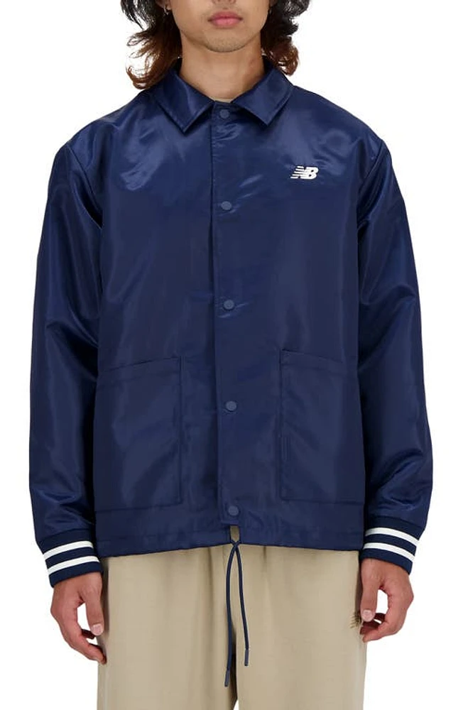 New Balance Greatest Hits Coach Jacket Nb Navy at Nordstrom,