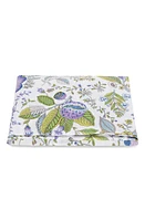 Matouk Pomegranate Linen Fitted Sheet in Lilac at Nordstrom