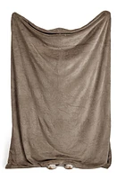 UnHide Li'l Marsh Medium Plush Blanket in Taupe Ducky at Nordstrom, Size Throw