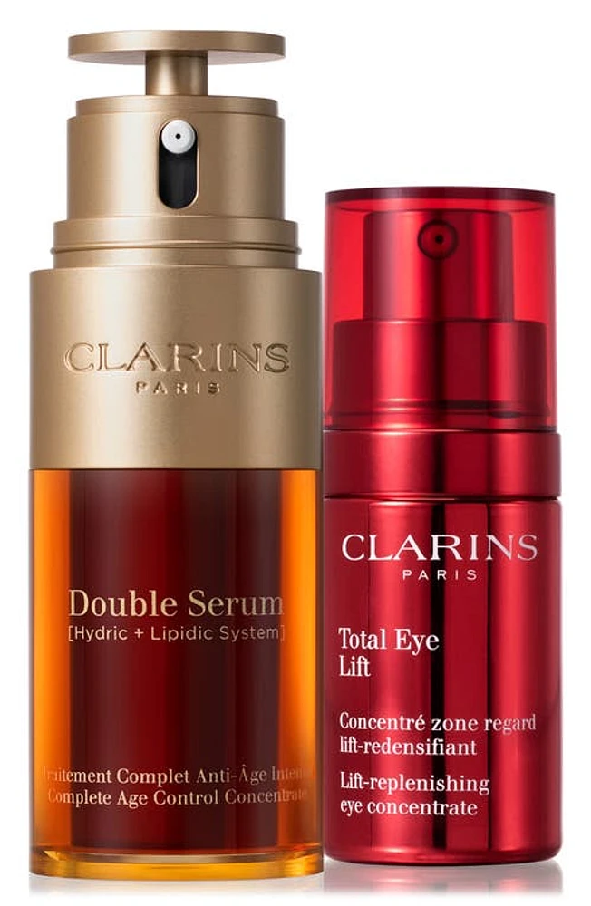 Clarins Double Serum & Total Eye Lift Anti-aging Skin Care Set (Limited Edition) $184 Value at Nordstrom