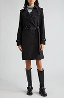 burberry Kensington A23 Water Resistant Trench Coat Black at Nordstrom,