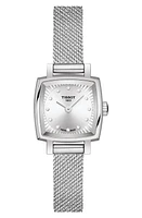 Tissot Lovely Square Diamond Bracelet Watch