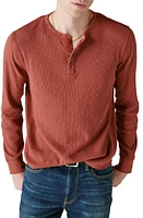 Lucky Brand Garment Dye Thermal Henley at Nordstrom,