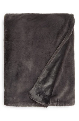 UnHide Lil' Marsh Small Plush Blanket in Charcoal Charlie at Nordstrom